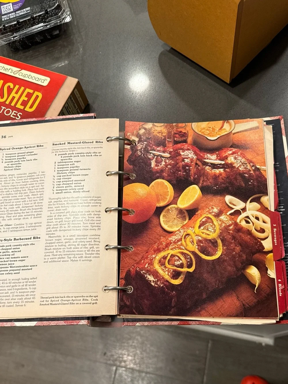 Better Homes And Gardens New Cook Book 1960s Publication Vintage -Plaid Cover